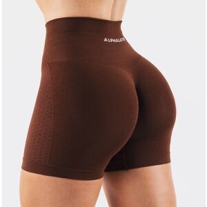 Alphalete Amplify Contour Short 5", Manhattan Brown, Small